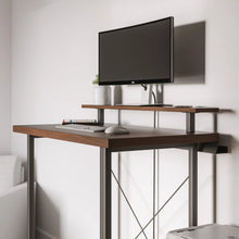Load image into Gallery viewer, Homestyles Merge Brown Standing Desk with Monitor Stand