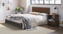 Load image into Gallery viewer, Homestyles Merge Brown Queen Bed with Nightstand