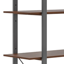 Load image into Gallery viewer, Homestyles Merge Brown Five-Shelf Bookcase