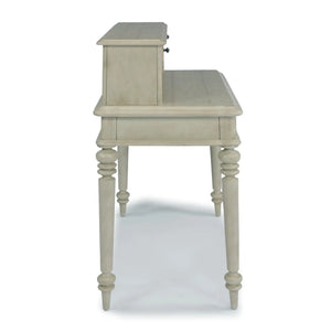 Homestyles Provence Off-White Desk with Hutch