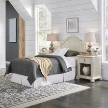 Load image into Gallery viewer, Homestyles Provence Off-White Twin Headboard and Two Nightstands