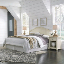 Load image into Gallery viewer, Homestyles Provence Off-White King Headboard and Two Nightstands