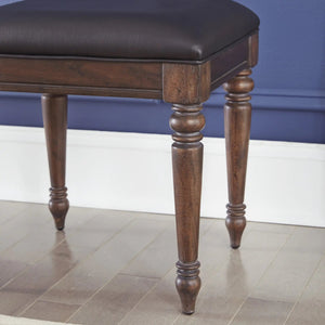 Homestyles Southport Brown Vanity Bench