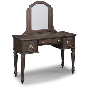 Homestyles Southport Brown Vanity with Mirror