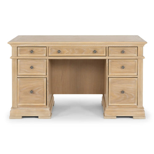 Homestyles Manor House Brown Pedestal Desk