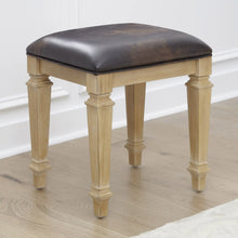 Load image into Gallery viewer, Homestyles Manor House Brown Vanity Bench