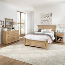 Load image into Gallery viewer, Homestyles Manor House Brown Queen Bed, Nightstand and Dresser with Mirror
