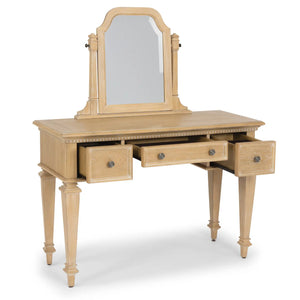 Homestyles Manor House Brown Vanity with Mirror
