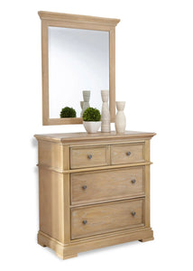 Homestyles Manor House Brown Chest with Mirror