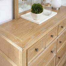 Load image into Gallery viewer, Homestyles Manor House Brown Dresser with Mirror