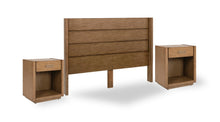 Load image into Gallery viewer, Homestyles Big Sur Brown Queen Headboard and Two Nightstands