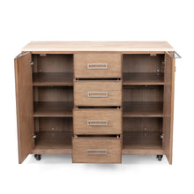 Load image into Gallery viewer, Homestyles Big Sur Brown Kitchen Cart
