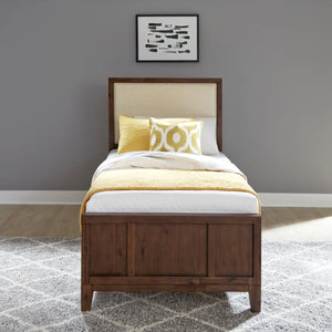 Homestyles Bungalow Brown Twin Bed