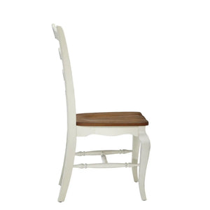 Homestyles French Countryside Off-White Dining Chair Pair