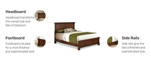 Load image into Gallery viewer, Homestyles Aspen Brown King Bed