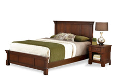 Load image into Gallery viewer, Homestyles Aspen Brown King Bed and Nightstand