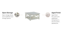 Load image into Gallery viewer, Homestyles Seaside Lodge Off-White Coffee Table