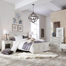 Load image into Gallery viewer, Homestyles Seaside Lodge Off-White Queen Bed