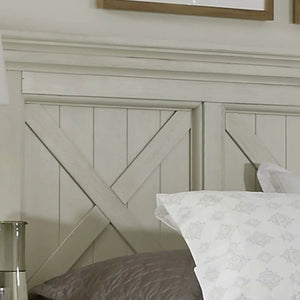 Homestyles Seaside Lodge Off-White Queen Headboard