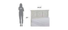 Load image into Gallery viewer, Homestyles Seaside Lodge Off-White Queen Headboard