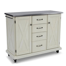 Load image into Gallery viewer, Homestyles Seaside Lodge Off-White Kitchen Cart