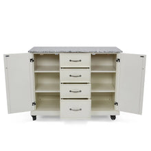 Load image into Gallery viewer, Homestyles Seaside Lodge Off-White Kitchen Cart