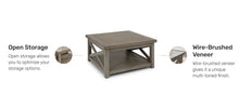 Load image into Gallery viewer, Homestyles Mountain Lodge Gray Coffee Table