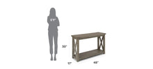 Load image into Gallery viewer, Homestyles Mountain Lodge Gray Console Table