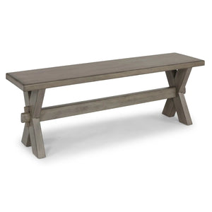 Homestyles Mountain Lodge Gray Dining Bench