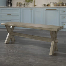 Load image into Gallery viewer, Homestyles Mountain Lodge Gray Dining Bench