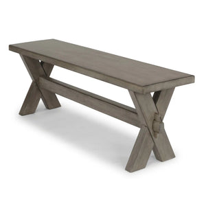Homestyles Mountain Lodge Gray Dining Bench