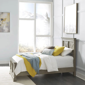 Homestyles Mountain Lodge Gray Twin Bed