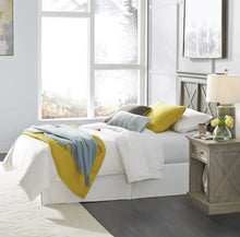 Load image into Gallery viewer, Homestyles Mountain Lodge Gray Twin Headboard and Nightstand