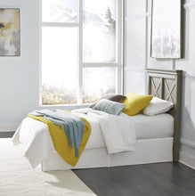 Load image into Gallery viewer, Homestyles Mountain Lodge Gray Twin Headboard