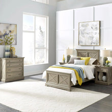 Load image into Gallery viewer, Homestyles Mountain Lodge Gray Twin Bed, Nightstand and Chest