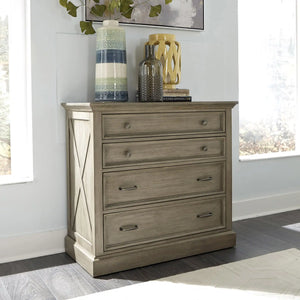 Homestyles Mountain Lodge Gray Chest
