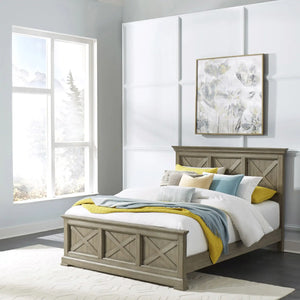 Homestyles Mountain Lodge Gray Queen Bed