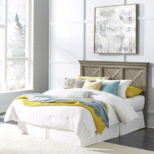 Load image into Gallery viewer, Homestyles Mountain Lodge Gray Queen Headboard