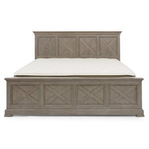Homestyles Mountain Lodge Gray King Bed
