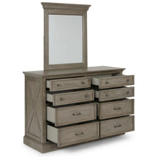 Load image into Gallery viewer, Homestyles Mountain Lodge Gray Dresser with Mirror