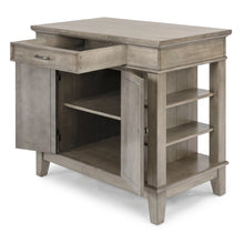 Load image into Gallery viewer, Homestyles Mountain Lodge Gray Kitchen Island
