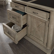 Load image into Gallery viewer, Homestyles Mountain Lodge Gray Kitchen Island