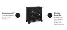 Load image into Gallery viewer, Homestyles Bedford Black Chest