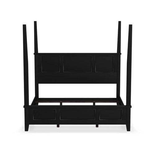 Homestyles Bedford Black King Poster Bed