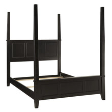 Load image into Gallery viewer, Homestyles Bedford Black King Poster Bed