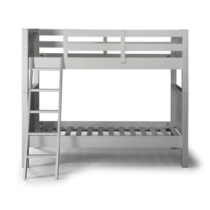 Homestyles Venice Gray Twin Over Twin Bunk Bed