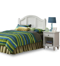Load image into Gallery viewer, Homestyles Bermuda Off-White Queen Headboard and Nightstand