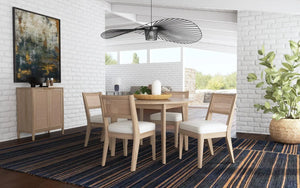 Homestyles Brentwood Brown Round Dining Table