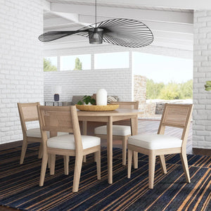 Homestyles Brentwood Brown Round Dining Table