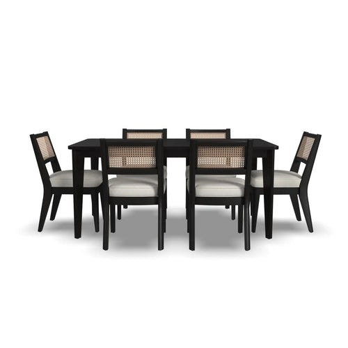 Homestyles Brentwood Black Rectangle Dining Set